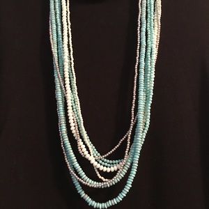 Lucky 🍀 Turquoise/Bead necklace